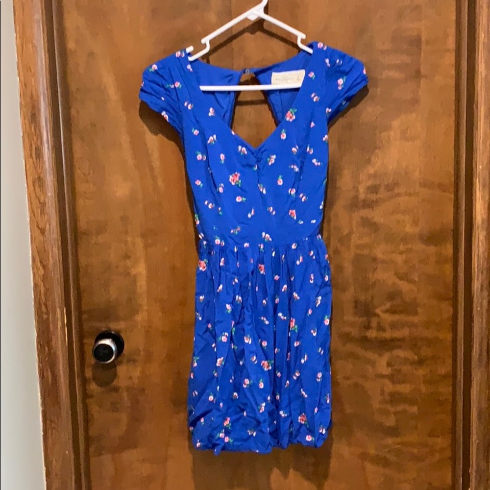 Abercrombie and Fitch open back mini dress